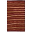 Burning Lines Rug- Burgundy/Red(36"x56" Rectangle)