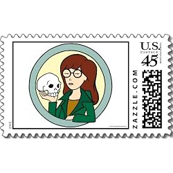 Daria: Daria Skull Postage