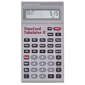 Calculated Industries 9526 TimeCard Tabulator II