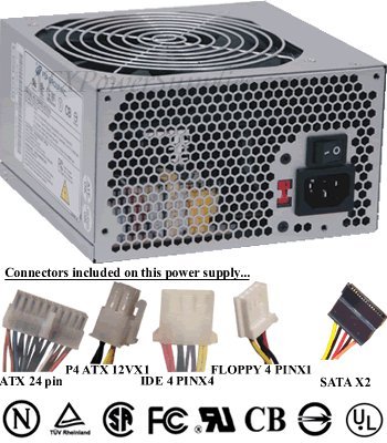 FSP300-60THN 300W Power Supply for FSP ATX-300PN, PowerMan, Sparkle ATX-300PN-B204