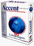 Accent Professional WordProcessor - 50 Language International WordProcessor
