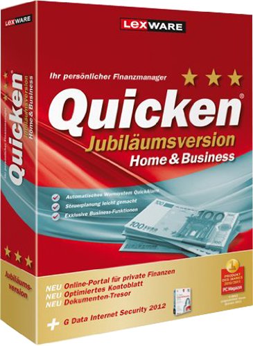 Quicken Home&Business 2012 EV Jubiläumsversion (Version 20.00)