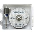 Dremel EZ406 1 1/2-Inch EZ Lock Rotary Tool Cut-Off Wheel & Mandrel Metal Cutting Starter Kit