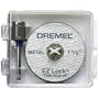Dremel EZ406 1 1/2-Inch EZ Lock Rotary Tool Cut-Off Wheel and Mandrel Metal Cutting Starter Kit