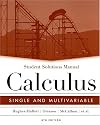 Student Solutions Manual to accompany Calculus: Single and Multivariable, 4th Edition