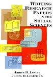 Writing Research Papers in the Social Sciences