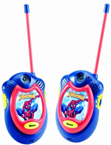 Childrens Toyshop  Toys : Spiderman First Walkie Talkies