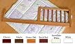 Jenny Lind Crib Daybed Conversion Kit in Maple Finish By Da Vinci Baby Furniture