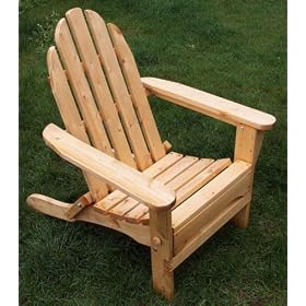 White Cedar Adirondack Chair by