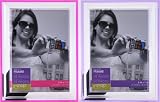 Pinnacle Frames and Accents Snap 09Fa2725 5 by 7 Acrylic Frames In Pink Or Purple