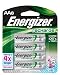 Energizer Rechargeable Batteries, AA Size, 8-Count