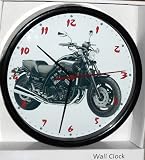 Classic 2006 Yamaha V-Max Power Cruiser, Muscle Bike, Motorcycle, Custom Wall Clock