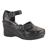Demonia Shoes Women's POPPY-10 Pump Available in 2 Colors
