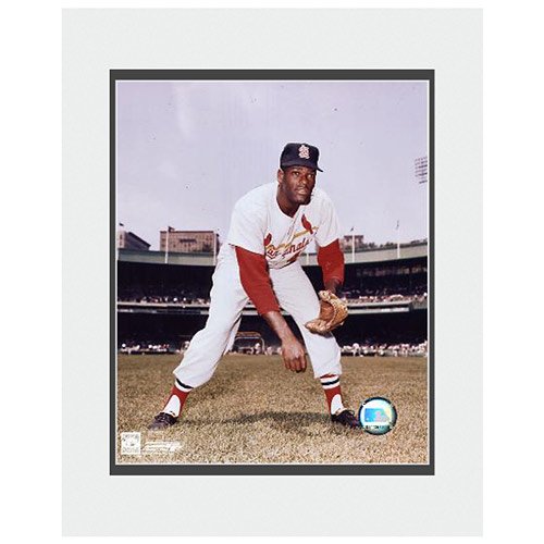 St. Louis Cardinals Bob Gibson Matted Photo