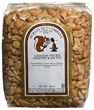 Bergin Nut Company Cashew Pieces Large, Roasted Salted, 16-Ounce Bags (Pack of 2)