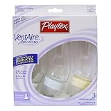 PlaytexBabyVentAireADVANCEDStandardBottle9OZ-3Pack:NeutralColors