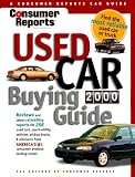 Consumer Reports Used Car Buying Guide 2000