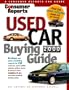 Consumer Reports Used Car Buying Guide 2000