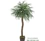 8' Artificial Phoenix Coconut Palm Tree with BENDABLE Trunk, with No Pot