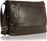 DANIEL RAY Umhängetasche MILANO Schultertasche Laptop Tasche Braun