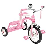 Radio Flyer Girls Classic Dual Deck Tricycle, Pink