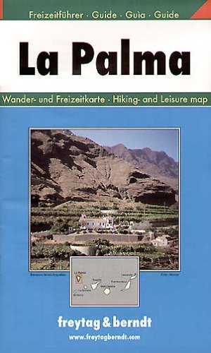City Travel Guides Discounted  Bücher : WKE 2 La Palma 1 : 30 000: Walking Map (Freytag u. Berndt Wanderkarten)