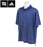 Men's Adidas ClimaCool Mesh Stripe Jersey Polo - New Closeout Model
