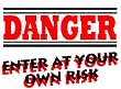 Danger - Novlety Sign