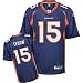 Reebok Tim Tebow Denver Broncos Blue (Home) Authentic Jersey Size 48 (Medium)