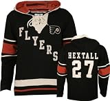 Ron Hextall Philadelphia Flyers Long Sleeve Lace NHL Alumni Jersey