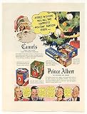 1937 Camel Cigarette Christmas Cartons Prince Albert Print Ad