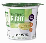 Eating Right Split Pea Soup, 1.9 Ounce Cup (Pack of 12)