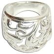 Sterling Silver Rings Valentines Day Gifts US Size 1.75 (rng334b)