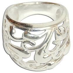 Sterling Silver Rings Valentines Day Gifts US Size 1.75 (rng334b)