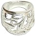 Sterling Silver Rings Valentines Day Gifts US Size 1.75 (rng334b)