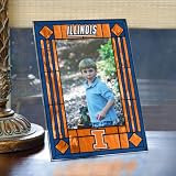 Illinois Fighting Illini Glass Picture Frame
