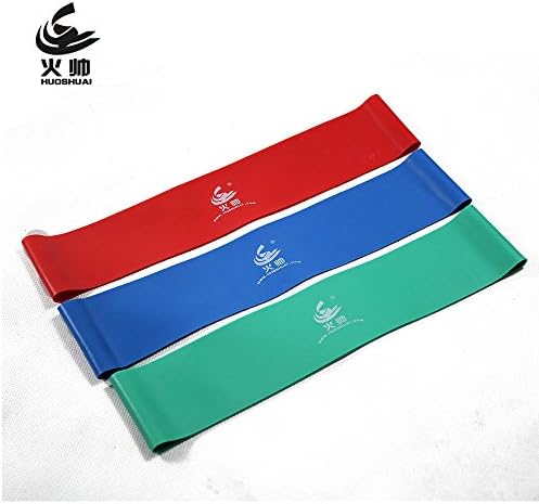 3Pcs/Set Resistance Band Exercise Thigh Loop Elastic Loops Yoga Fitness Bands Gym Body Building Circle Tubes