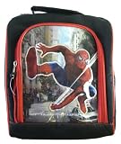 Spiderman Kids Lunch Bag - Marvel Spiderman Kids Lunch Pale With Shoulder Straps (11 in)