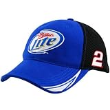 Kurt Busch Royal Blue Mesh Performance Hat