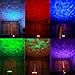 Avtion Christmas USB Romantic 12 LED Light and 8 Mode LED Bedroom Night Light Ocean Wave Projector Speaker Music Play Lamp Children Kid Gift (Mode 1)