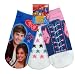 

High School Musical - Troy and Gabriella 3 Pair Novelty Socks for girls