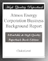 Atmos Energy Corporation Business Background Report