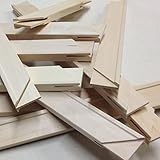 6Pcs/3Pairs Stretcher Bars Stretching Strips, 4" to 72" Art Canvas Frames (11" 6Pcs)