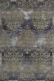 5'3 x 8' Rectangular Momeni RADIARD-01SLT5380 Slate Color Hand Tufted Chinese Radiance Collection Rug
