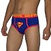 Search : Mens Superman Finest Open Fly Boxer Shorts / Underwear Briefs - Blue