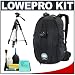 Lowepro Primus AW (Black) Backpack + Tripod + Accessory Kit for Canon Rebel XSi, XS, XTi, 40D, Nikon D40, D60, D80, D200, D300, D700, Olympus Evolt E-410, E-420, E-510, E-520, and Sony Alpha A200, A300, A350, A700 Digital SLR Cameras