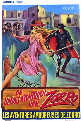 Erotic Adventures of Zorro, The 27 x 40 (approx.) Poster