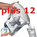 WAL - Wasserfilterkaraffe plus 12 Wasserfilterpatronen