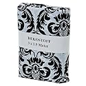Dekostoff BLACK & WHITE ORNAMENTS - 3x1,5m