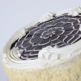 White Chocolate Lace Cake